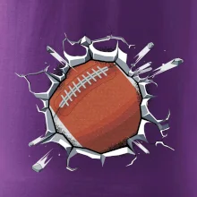 Americký fotbal míč v triku