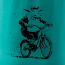 Tlustá kráva na kole