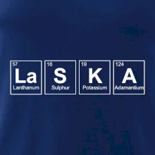 Láska  - periodická tabulka