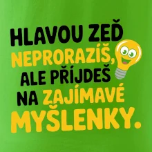 Hlavou zeď