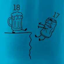Pivo narozeniny - útes 18 let