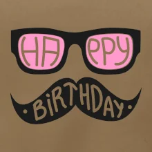 Mustache narozeniny - brýle