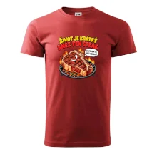 Život je krátký sněz ten steak bez kečupu