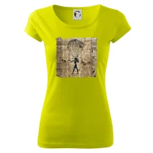 Egyptské hieroglyfy parašutista