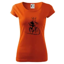 Drsný kozel na kole