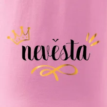 Nevěsta princezna - zlatý potisk