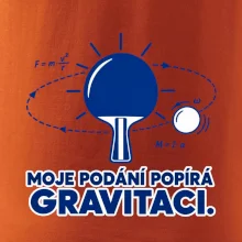 Moje podání popírá gravitaci. říká se tomu falš.