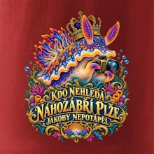 Král makra nahožábří plž s fotoaparátem