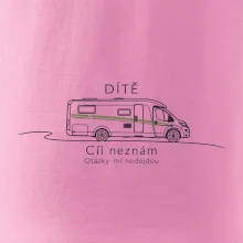 Dítě cíl neznám otázky mi nedojdou obytný automobil