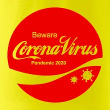 Corona virus pandemic logo Corona virus pandemic logo