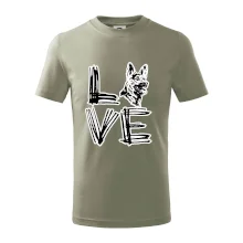 Německý ovčák love