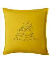 Kajak na vodě jedním tahem