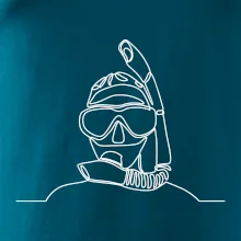 Potápěč jedním tahem