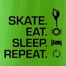 Eat sleep skate - lední bruslení