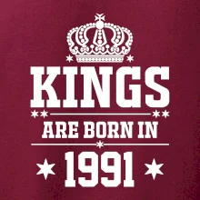 Kings are born in 1991
