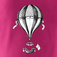 Horkovzdušný balón  kreslený