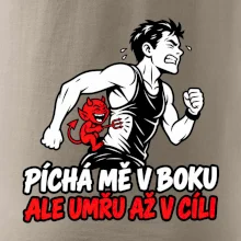 Běžec píchá mě v boku