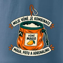Vůně mága potu a adrenalinu