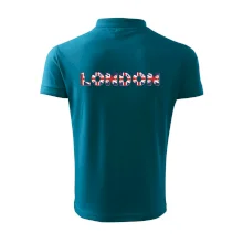 Nápis London vlajka