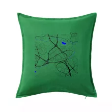 Praha - 14100 mapa s vodními toky