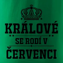 Králové se rodí v červenci