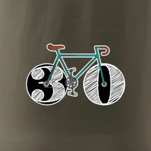 Narozeniny 30 let na kole