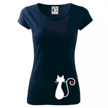 Zamilovaná kočka ocásek