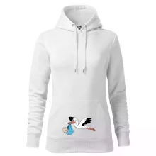 Čáp a miminko - kluk (Hana-creative)