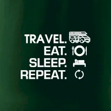 Eat sleep travel - alkovna