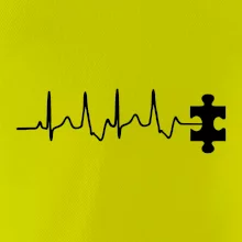 EKG puzzle rozpojené