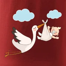 Čáp čekáme miminko - neutrální