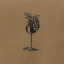 Sklenice plná vína