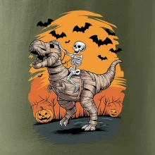 Halloween - dinosaurus a kostra