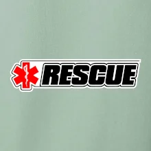 Záchranář rescue kříž červený