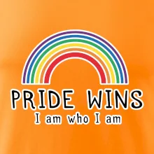 Pride wins i am who i am