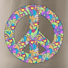 Peace symbol mandela