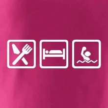 Eat sleep vodní pólo v řadě