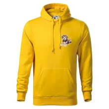 Lagotto romagnolo ležicí vyšívaný na prsu