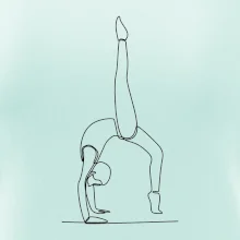 Gymnastika na rukou jedním tahem