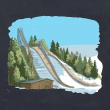 Obrázek skokanských můstků