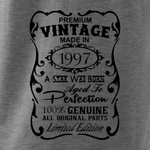 Vintage Etiketa - 1997