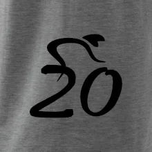 Cyklista slaví dvacítku (20)