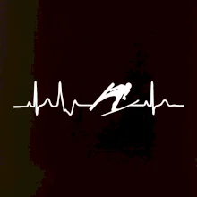 EKG skoky na lyžích