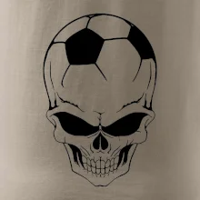 Fotbal lebka míč