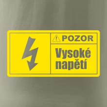 Pozor vysoké napětí