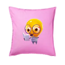 Žárovka přemýšlí nad knihou