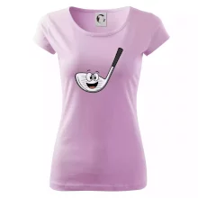 Parové triko - Golfová hůl a míček