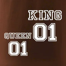 King - Queen - 01 dres (černobílá)
