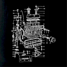 Motor škoda 105-136