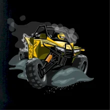 ATV bugina žlutá